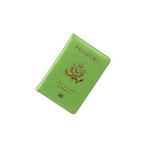 Blessingshub Passport Holders,Ultra Slim Passport Wallet,Pu Leather Passport Cover For Women And Men Multi Colour Pack Of 1 (Green) #TOP7