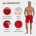 Quiksilver Swim Trunks for Men Big and Tall, Quick Dry Swim Board Shorts 10