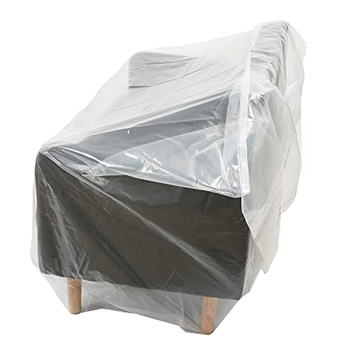 Sattiyrch Loveseat Cover Plastic Couch Bag For Moving Protection And Long Term Storage (Loveseat) #TOP1