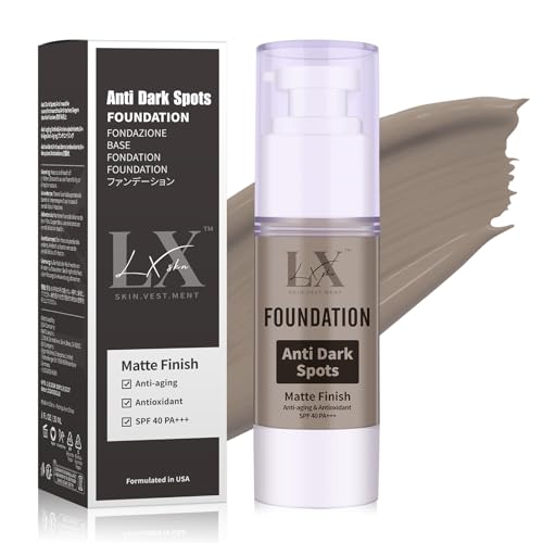 LXSKN Anti-Dark Spot Liquid Foundation - Collagen Serum Foundation Infused