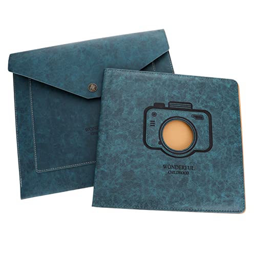 Garneck 1 Conjunto De Capa De Álbum Concha Envelope De Couro Estojo Para Câmera Decoração De Bebê Ca