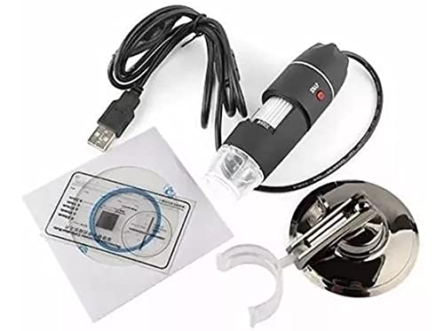 Microscópio Digital Usb Zoom 1000x Hd 2MP Led Foto e Vídeo Profissional Frete