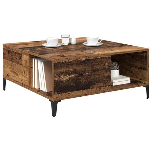 【Dimensioni e struttura】 Con dimensioni di 80 x 80 x 36,5 cm, questo tavolino è compatto ma offre grande utilità. Si adatta perfettamente a vari interni, offrendo spazio per gli oggetti essenziali. Le dimensioni rispondono alle esigenze quotidiane, adattandosi facilmente a soggiorni, appartamenti o loft. Si allinea agli standard di design contemporaneo, creando un'apparecchiatura accogliente e funzionale.
