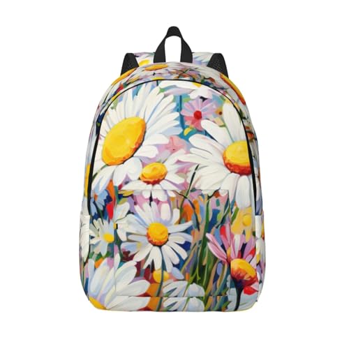 Sac à dos polyvalent en toile marguerites WURTON pour homme femme