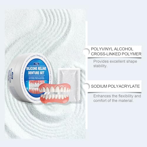 Image of Fine Design,Comfort Fit Flex Teeth Upper and Lower Veneer, in a Natural Shade, Enhance Your Smile at Home in Just Minutes.