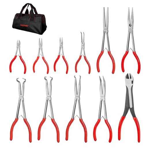 HAUTMEC Long Reach Pliers Tool Set