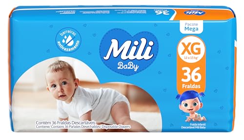 Mili Fralda Baby Mega Xg - 36 Unidades