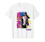 Guardians Of The Galaxy Star Lord Mask Art Camiseta