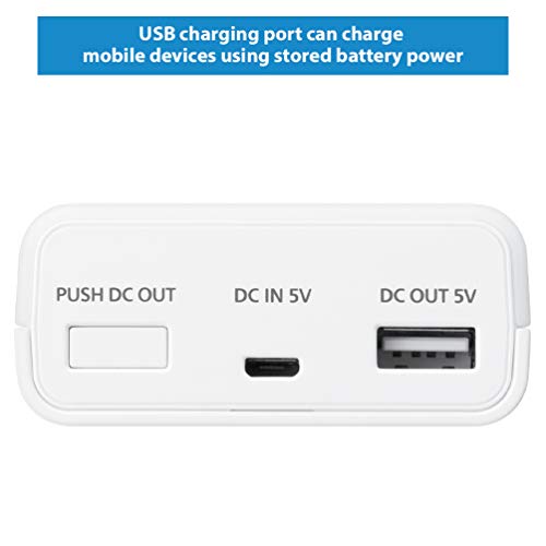 Image of Panasonic Eneloop BQ-CC87N Portable Charger with Mobile Power Bank Function and with USB Cable for AA & AAA Rechargeable Batteries