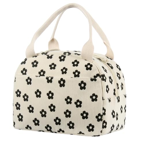 BuyCard sac isotherme repas femme – Boîte à déjeuner | Sac isotherme étanche et résistant à l'huile pour le travail, l'école, les pique-niques et les.
