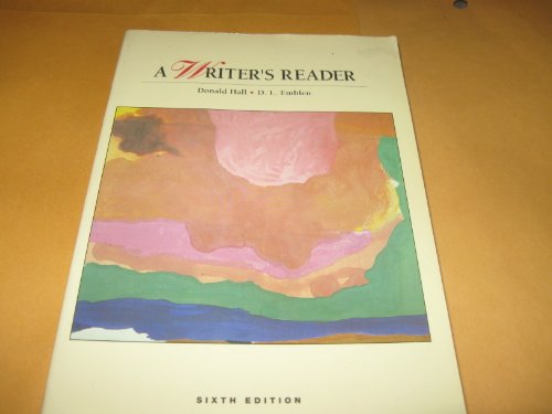 Writer's Reader 0673521206 Book Cover