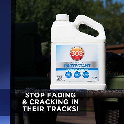 303 Aerospace Protectant - Provides Superior Uv Protection, Helps Prevent Fading And Cracking, Repels Dust, Lint, And Staining, Restores Lost Color And Luster, 1 Gallon (Pack Of 4) (30320) #TOP3