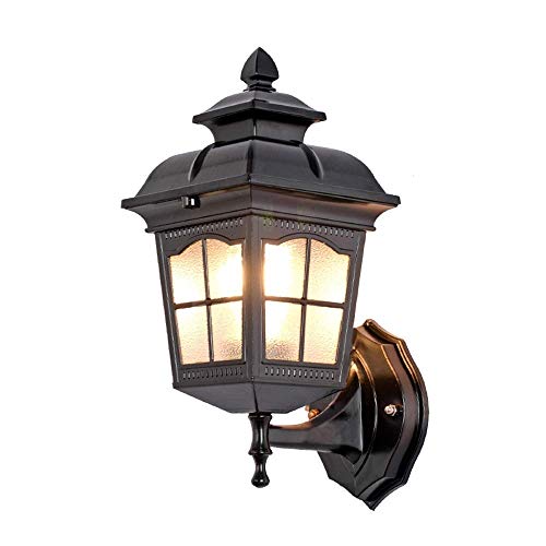 Applique de clôture étanche avec douille E27 pour éclairage extérieur villa - 4