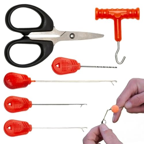 Set de 6 herramientas para pesca de carpa con accesorios miniatura 5