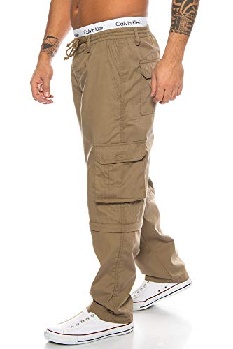 Benk - Pantalón - Cargo - para Hombre marrón Claro XXXL