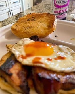 Maui No Ka oi Hot Sauce by Adoboloco, Bold heat and flavor from Trinidad Moruga Scorpion Peppers, Garlic, Made With All Natural Ingredients, 5 fl oz Bottle, Made in USA