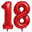 Double Number Red 18