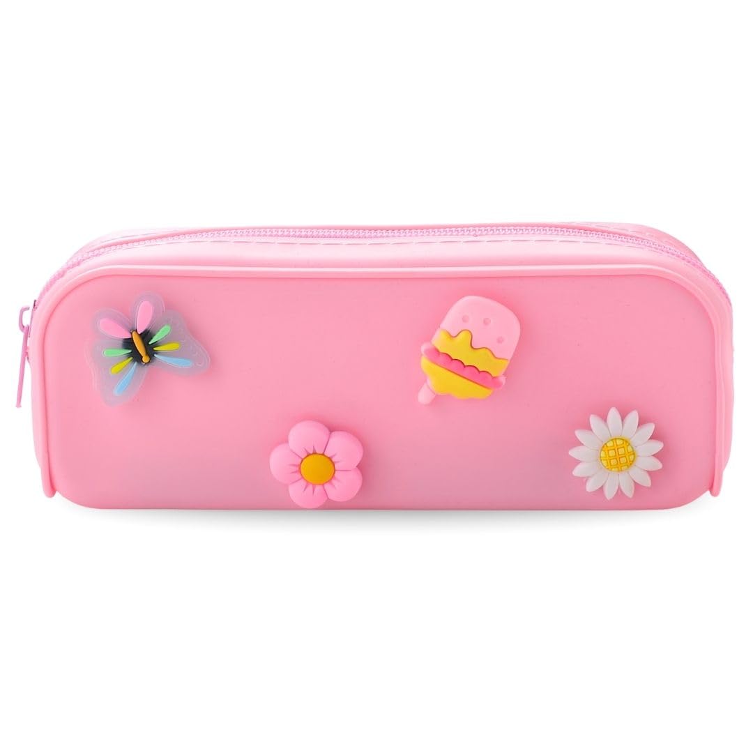 Tinker Squad Pencil Box Pouch for Girls | Charm Playfull Pouch Cute Stationery Pencil Case for Girls School Kids | Fancy Compass Pouches Kit for Students | Pen Pencilbox Cases | Girls Cosmetic Pouch (B0DFLXHYQ8) Amazon Price History, Amazon Price Tracker