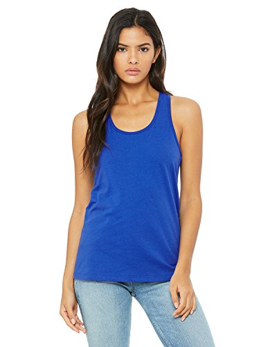 Bella + Canvas Ladies' Jersey Racerback Tank M TRUE ROYAL