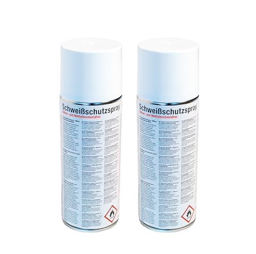 ROTHENBERGER Industrial Schweißschutzspray 2 x 400 ml reinigt Schweißdüsen & verhindert Anhaften Schweißspritzern – silikonfreies Schweiß-Trennspray bietet lückenlosen Schutz beim Schweißen 40600