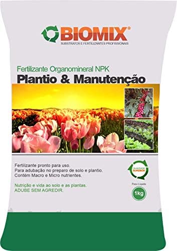Fertilizante Organomineral Plantio 3-12-6 Biomix - 1 Kg