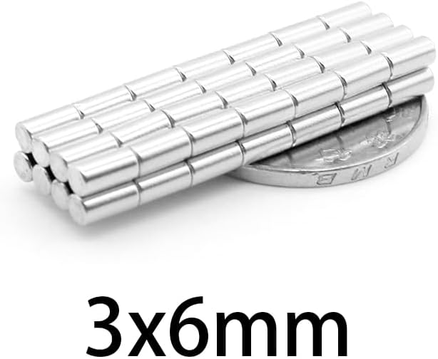 3x6mm Tinny Cylinder Dia 3mmx6mm Precision Neodymium Sensor 3 * 6mm Magnetics with Magnets(500 pcs)