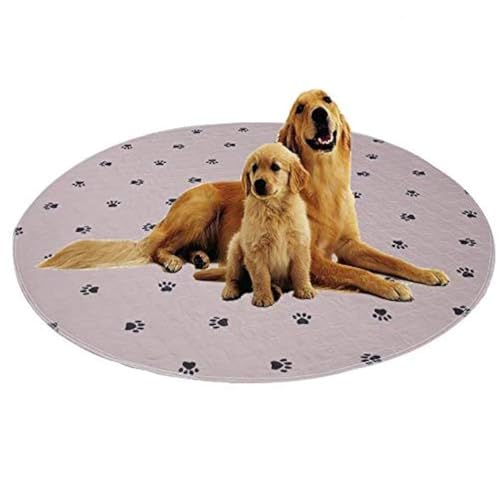SincoPet washable dog pee pads with grooming gloves, large reusable training pads