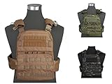Bandoulière réglable HSSMEUR Gilet adaptatif, Gilet Tactique Version Lourde, Gilet de Combat pour Mission spéciale, Paintball d\'aventure en Plein air (Multicam Tropic One Size)