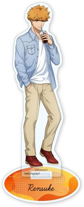 Blue Rock Acrylic Figure, Illustrated by Kokujin Rensuke Daily Version