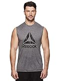 Reebok Men's Muscle Tank Top - Sleeveless Workout & Training Activewear Gym Shirt - Dominator...