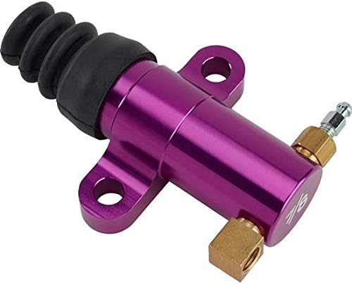 Speedway Motors Hydraulic Clutch Floor Mount Pedal Kit with Wilwood 6:1 Ratio Pedal, 3/4 Inch Bore Clutch Master Cylinder, Push-Type Slave Cylinder and Adjustable Pushrod