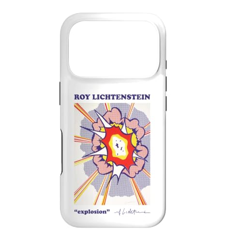Installazione facile Custodia per iPhone 17 Pro Roy Lichtenstein Explosion, grafica pop art retrò