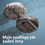 Philips Robot odkurzający i myjący z serii 9000 - bardzo mocne ssanie, aktywne mycie zawsze świeżą wodą, stacja wielofunkcyjna, wykrywanie przeszkód, sterowanie za pomocą aplikacji (XU9100/10)