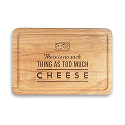 eBuyGB Engraved Personalised Wooden Cheese Board