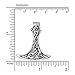 WithLoveSilver 925 Sterling Silver Viking Mammen Axe Sekira Viking Nordic Talisman Amulet Double Sided Pendant