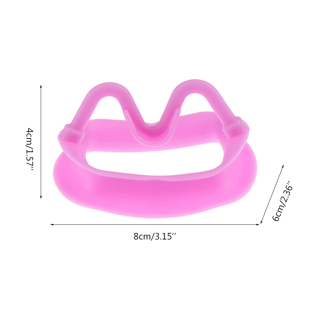 Apribocca Intraorale Gomma Silicone Dentale Ortodontica Guancia - Foto 6