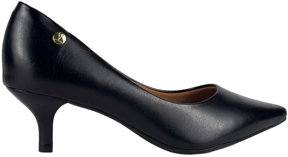 Sapato Scarpin Vizzano Salto Baixo Bico Fino