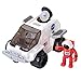 Dazmers Space Shuttle Toy - Kids Spaceship with 2 Astronaut Figures, Mechanical Arm and Rover - Rocket Ship Lights Up with Blast Off Sound Effects - Fun Space Toys for Children, Boys and Girls