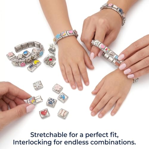 Eslabones modulares para joyería hecha a mano y proyectos creativos DIY 5