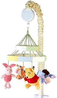 Disney Winnie The Peeking Pooh Nursery Crib Musical Mobile, Yellow, Orange, Blue