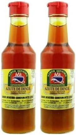 Sabor Mineiro Dende Oil - 130g | Azeite de Dende Sabor Mineiro -145 ml - (PACK OF 2)