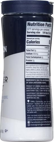 Morton Grobes Koscheres Salz, 453 g (16 oz)