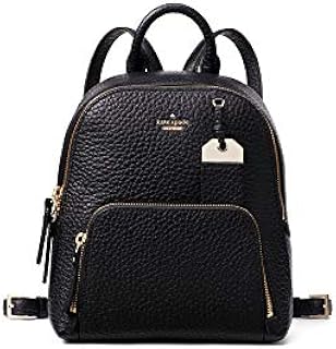 Kate Spade New York Caden Carter Leather Backpack (BLACK)
