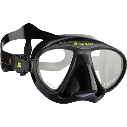 Salvimar Goblin, Maschera Da Immersione Unisex Adulto, Nero, Unica