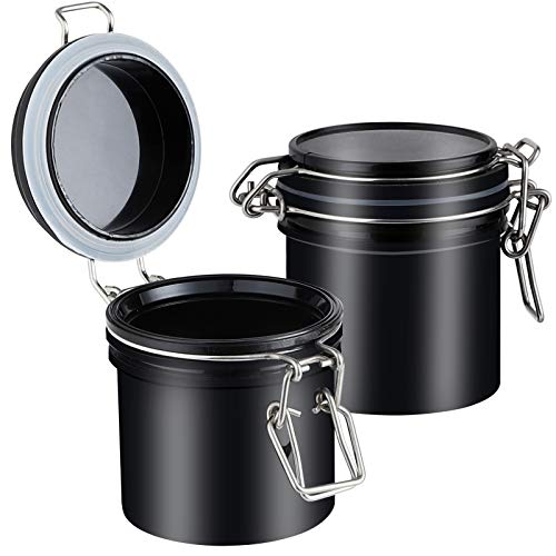 Eyelash Glue Storage Tank Activated Carbon Leakproof Lash Glue Containers with Sealed Lids and 3 Individual Compartments for Grafting Eyelash Extension Supplies (2 Pack)