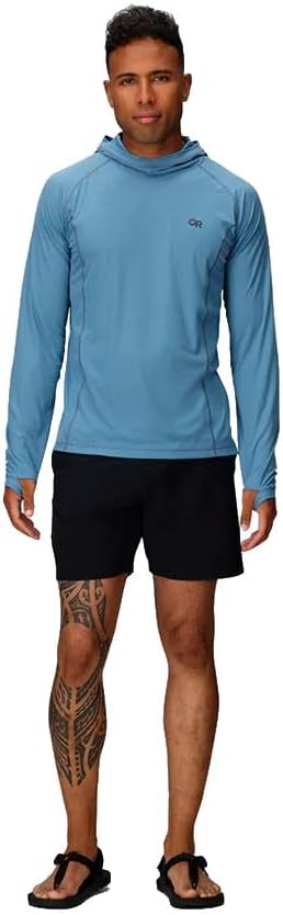 Outdoor Research Men’s Echo Hoodie - Lightweight UPF 15 Sun Shirt, Moisture-Wicking, Odor Control, Breathable, Olympic, XXL - Image 7