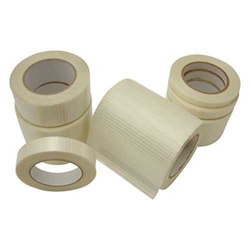 Jvcc 762-Bd Bi-Directional Filament Strapping Tape [155# Tensile]: 2 In. (48Mm Actual) X 60 Yds. (Natural) #TOP4