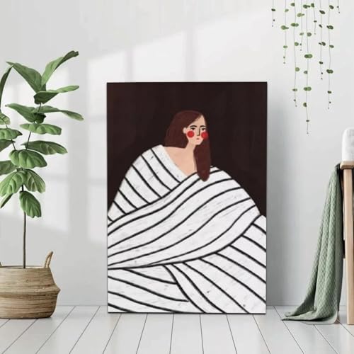 Affiche sur toile grand format pour décorer un mur vide