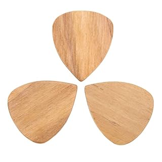 Médiators en Bois pour Guitare, 3 médiators pour Guitare Acoustique respectueux de l’environnement, antidérapants, résistants à l’usure et durables pour Instruments à Cordes - Les Beatles, Paul McCartney, John Lennon, RIngo Starr, George Harrison