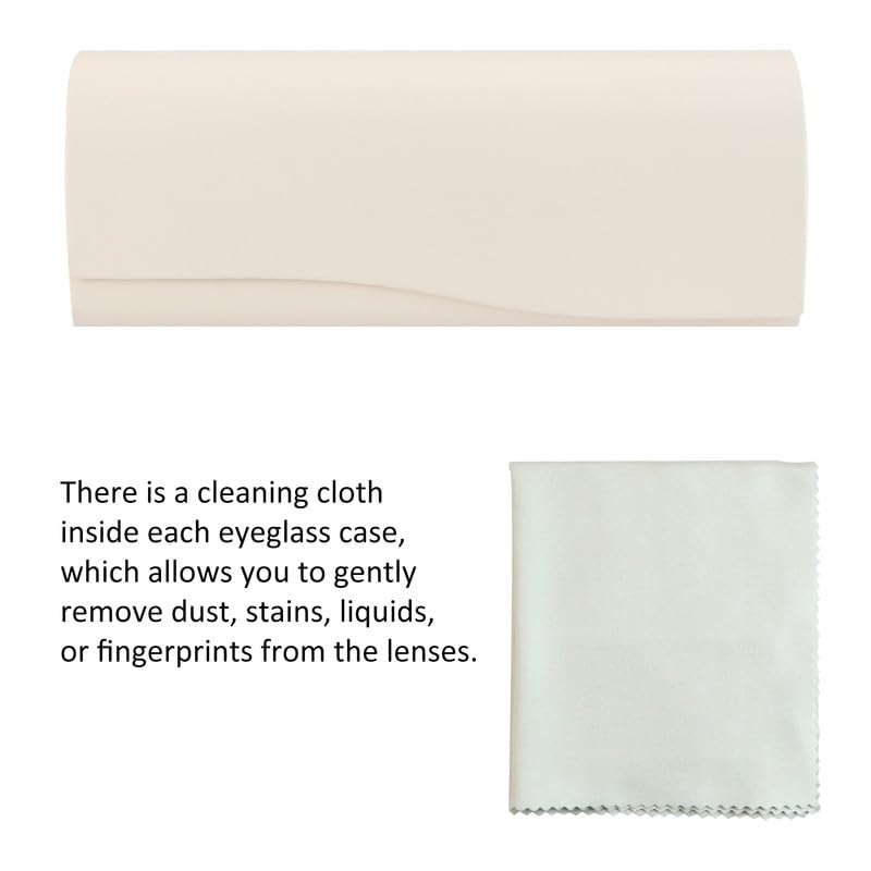 Image of VisionGlobal Hard Shell Eyeglass Case for Eyeglasses and Sunglasses for Men /Women and Kids